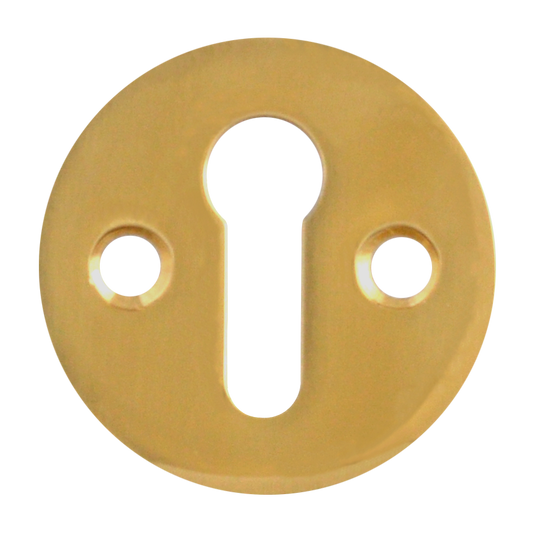 ASEC 32mm Front Fix Escutcheon Face Fix - Polished Brass