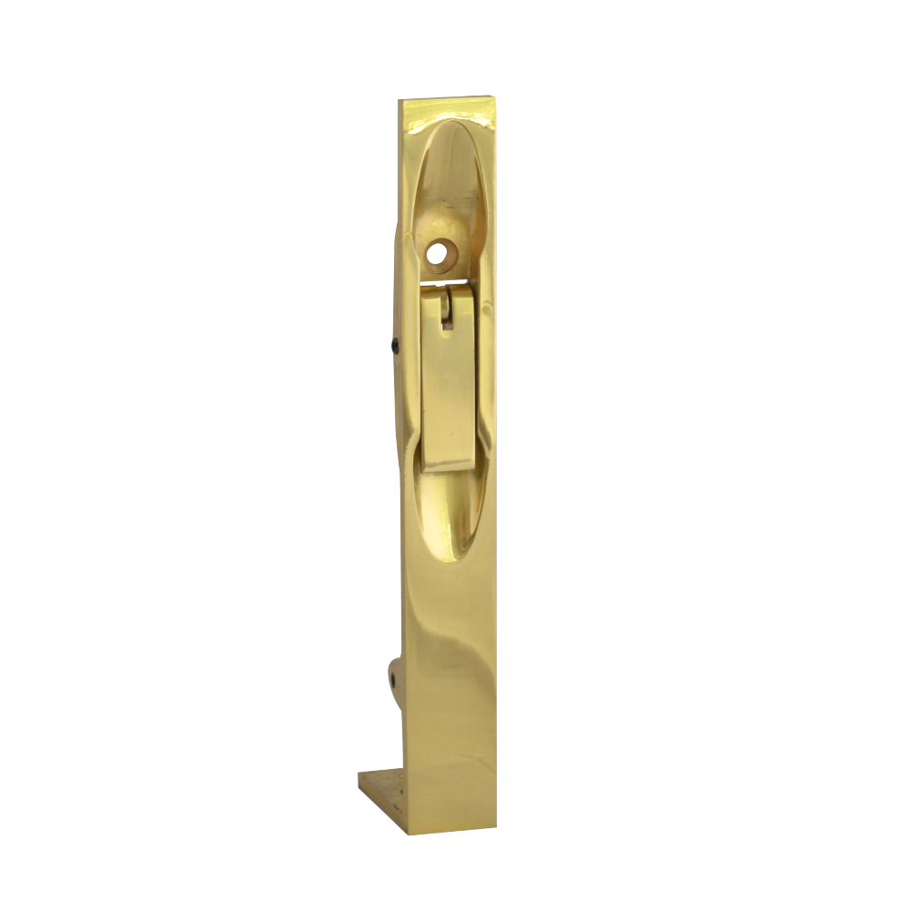 ASEC Straight Flush Bolt 152mm - Polished Brass