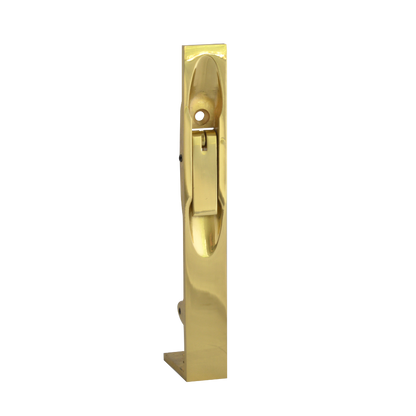 ASEC Straight Flush Bolt 152mm - Polished Brass