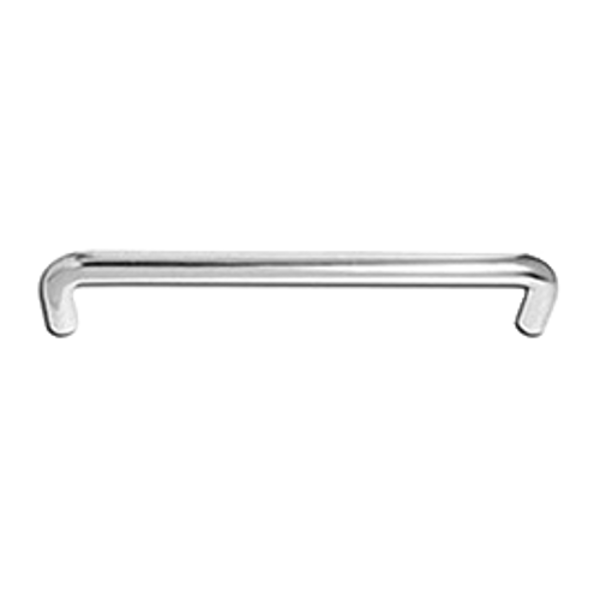 ASEC Bolt Fix Aluminium Pull Handle 150mm - Polished Anodised Aluminium