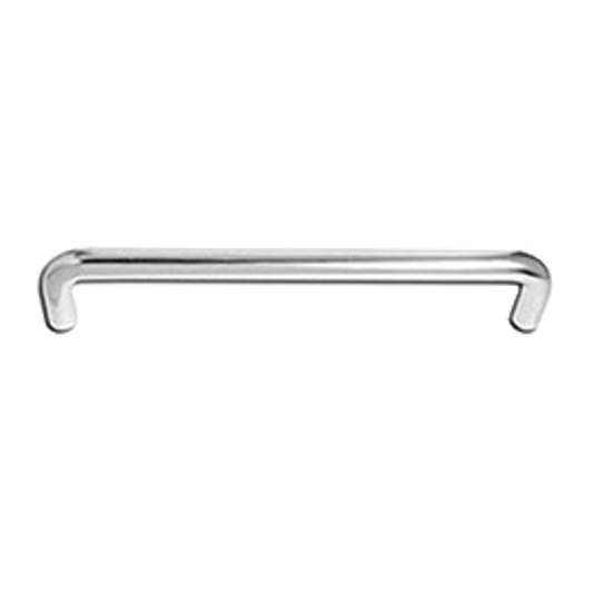 ASEC Bolt Fix Aluminium Pull Handle 150mm - Polished Anodised Aluminium