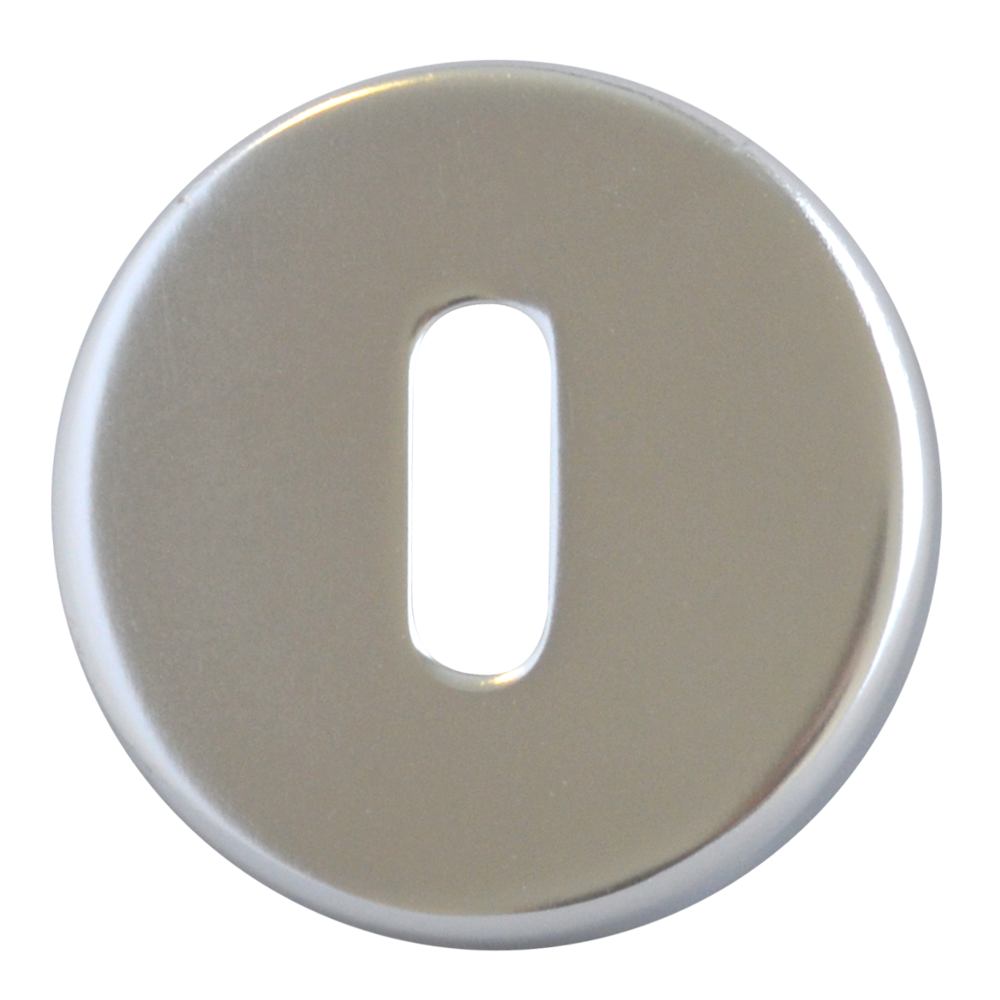 ASEC Aluminium Escutcheon 10mm UK - Anodised Aluminium