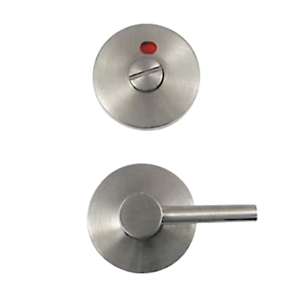 ASEC Disabled Turn Toilet Indicator Bolt Satin Stainless Steel