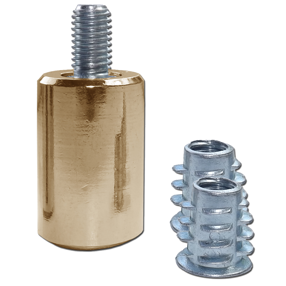 ASEC Sash Window Stop Single - Polished Brass