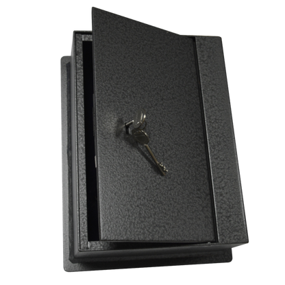 ASEC Wall Safe 9kg Key 4 Brick - Grey