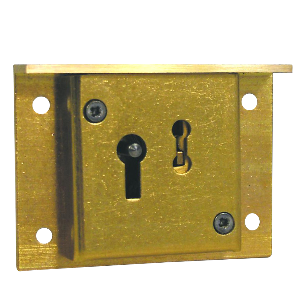 ASEC 2 Lever Till Lock 64mm Keyed To Differ Pro - Satin Brass