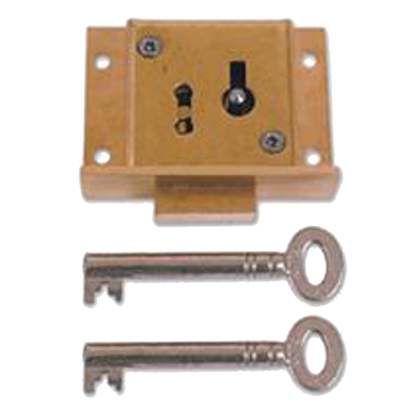 ASEC 41 4 Lever Till Lock 50mm Keyed Alike Pro - Satin Brass