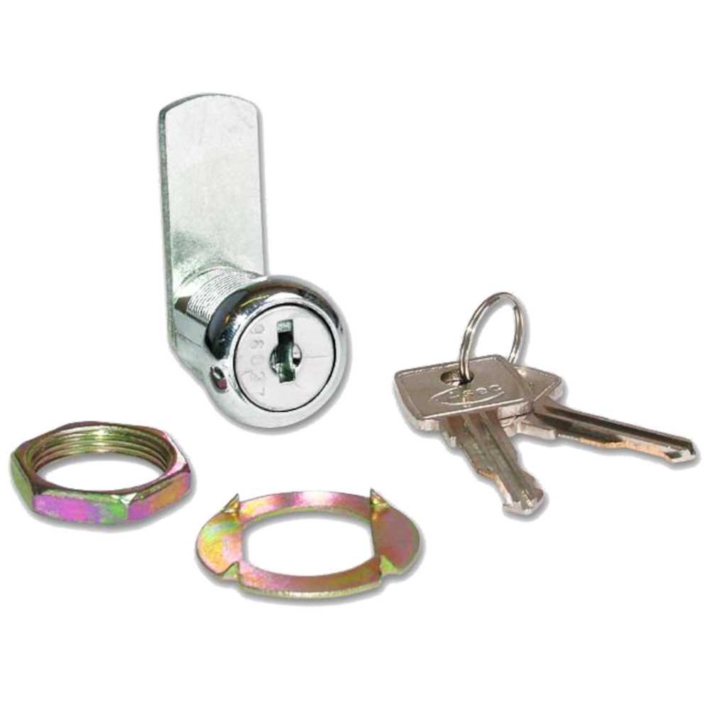 ASEC MK Nut Fix Camlock 180 Degree 20mm MK Pro - Chrome Plated