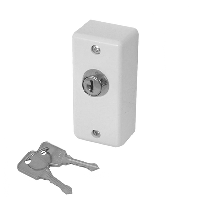 ASEC Narrow Style Key Switch White