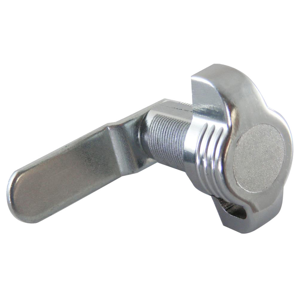 ASEC Cranked Cam Latchlock To Suit 9mm Padlock 20mm Cranked Cam Latchlock - Chrome Plated