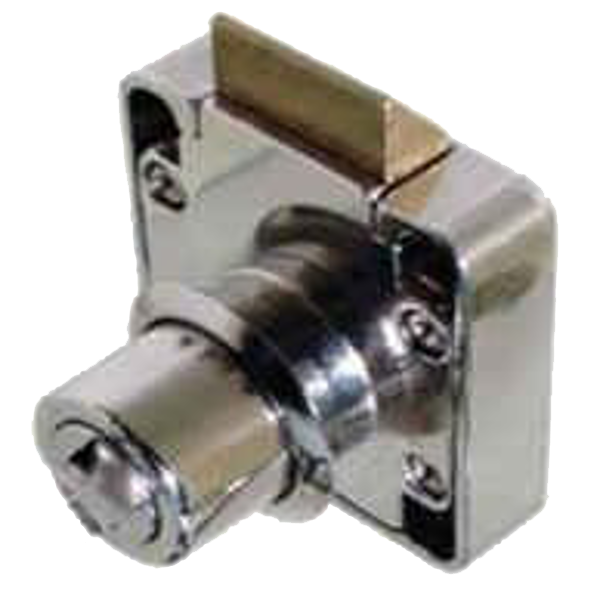 ASEC Spring Bolt Cylinder Till Lock Keyed To Differ Tubular Key - Satin Chrome