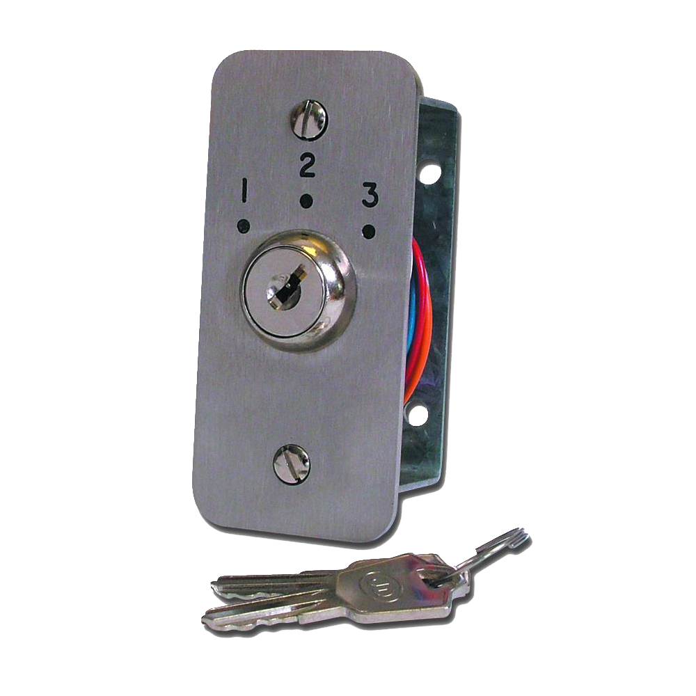 ASEC Three Position Key Switch Numbered