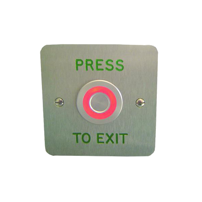 ASEC Touch Sensitive Illuminated Red/Green Halo Exit Button