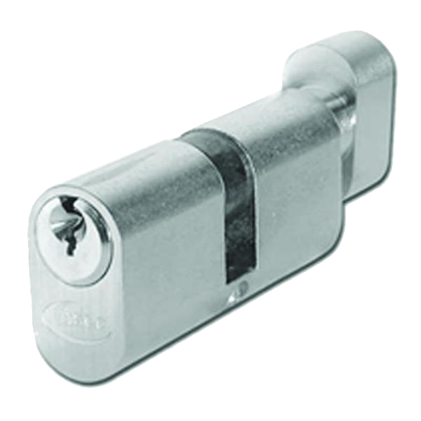 ASEC 5-Pin Oval Key & Turn Cylinder