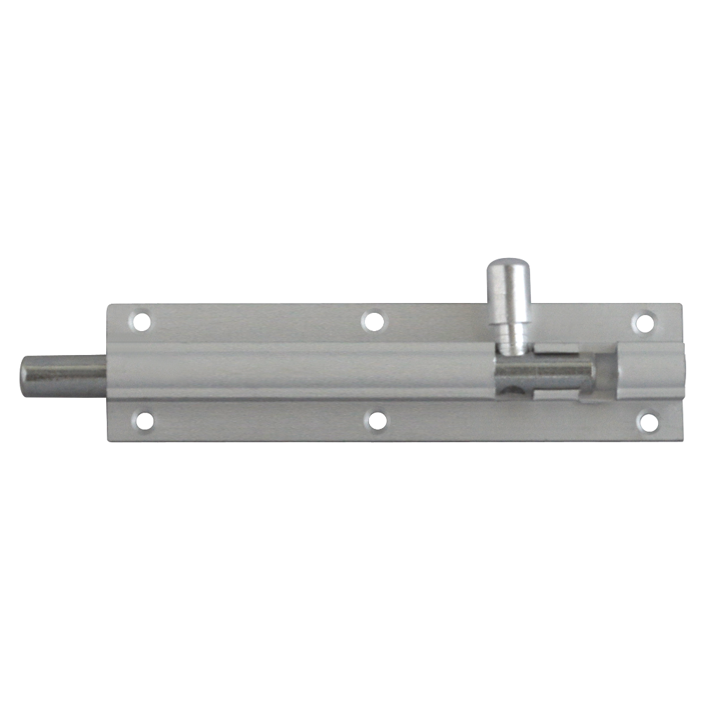 ASEC Aluminium 25mm Wide Straight Barrel Bolt