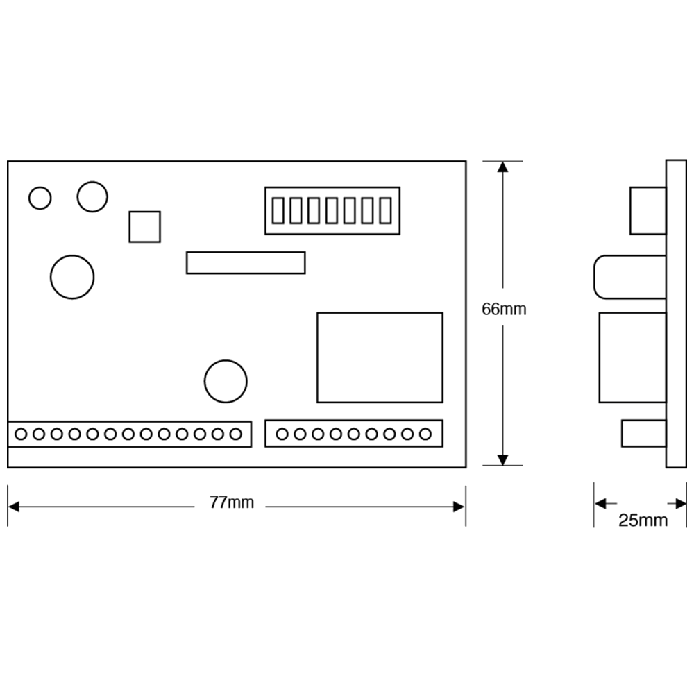 ASEC 12V/24V AC/DC Timer Relay