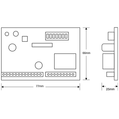 ASEC 12V/24V AC/DC Timer Relay