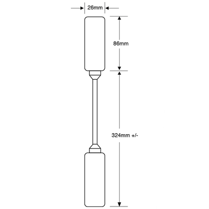 ASEC Plastic Door Loop 6 Wire