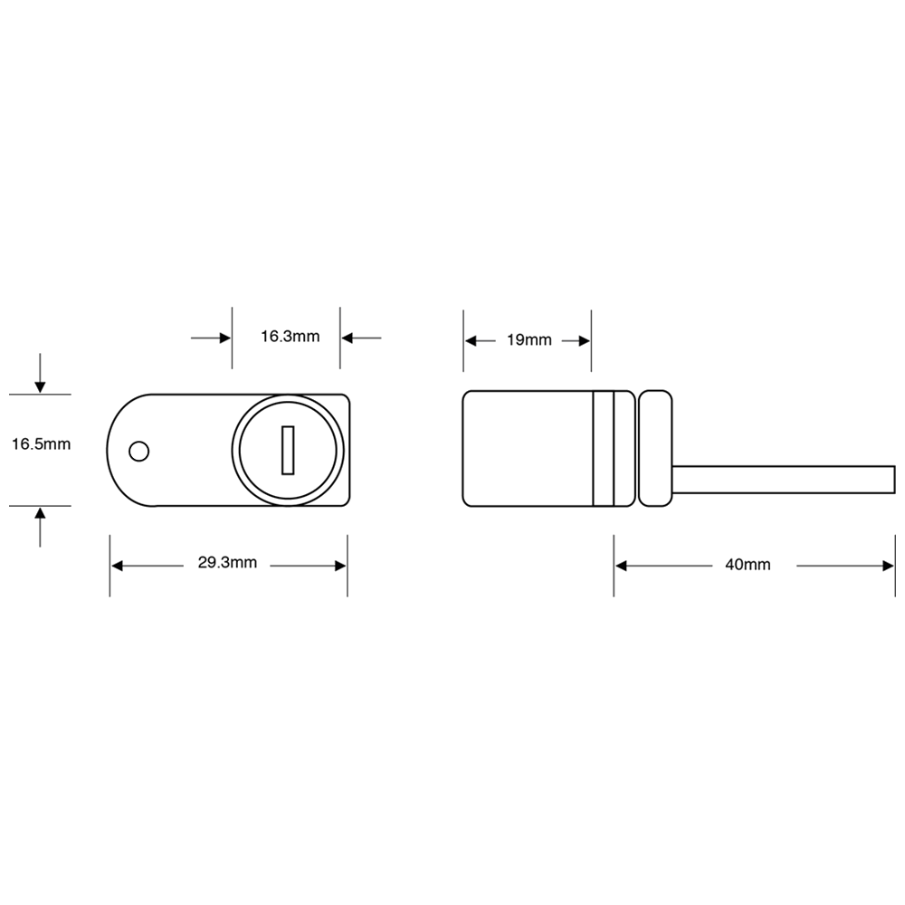 ASEC Furniture Lock Camlock