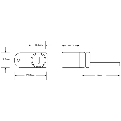 ASEC Furniture Lock Camlock