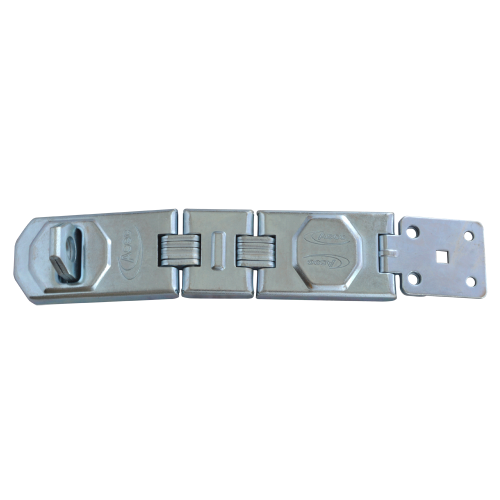 ASEC Galvanised Multi Link Concealed Fixing Hasp & Staple