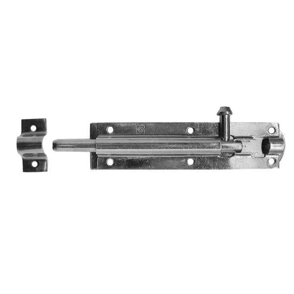 ASEC Zinc Plated Straight Tower Bolt