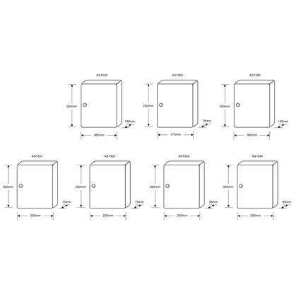 ASEC Key Cabinet - Key Locking