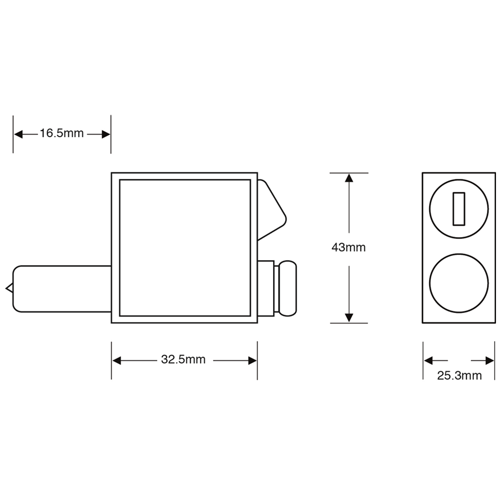 ASEC Patio Lock