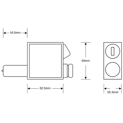 ASEC Patio Lock