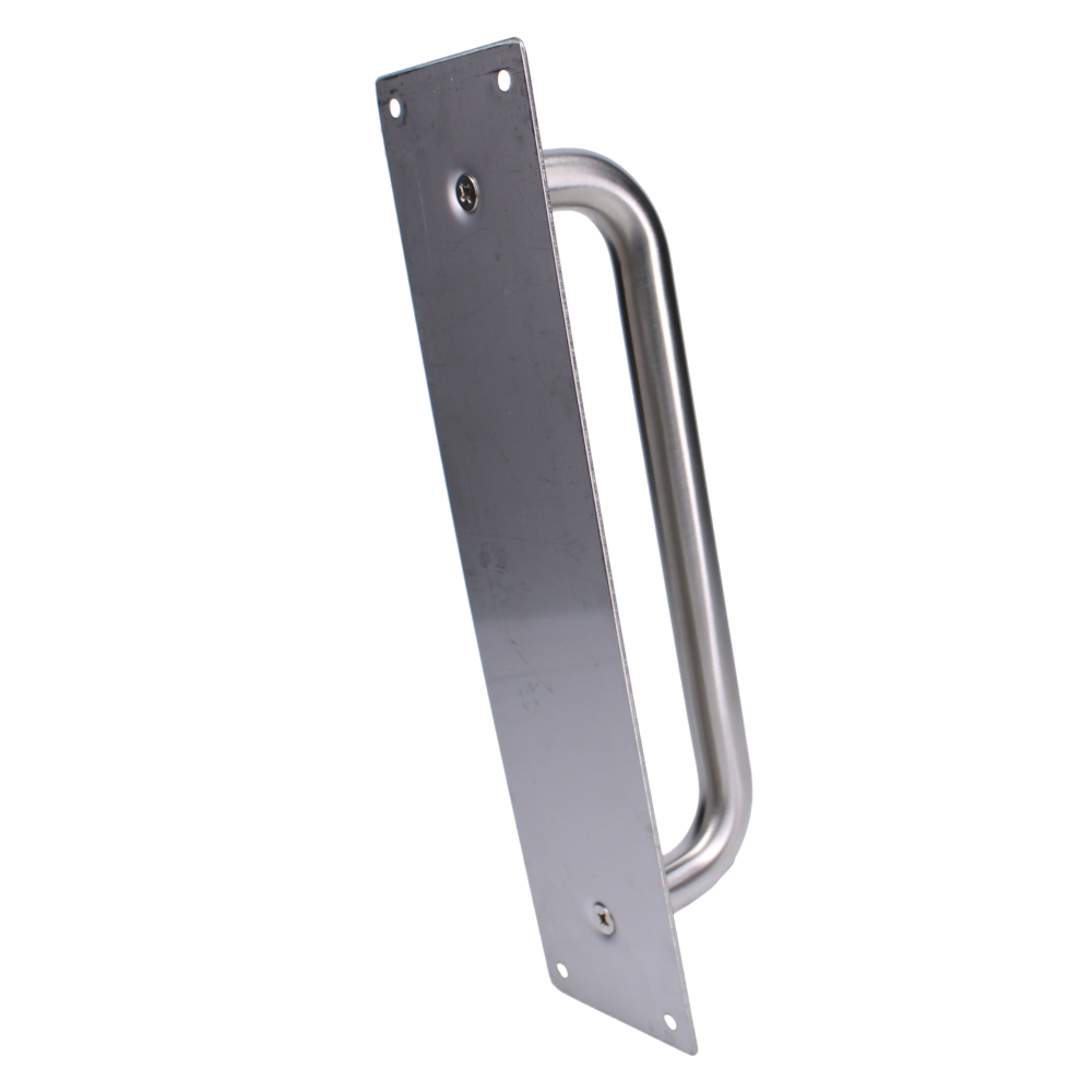 ASEC Plate Mounted 75mm Stainless Steel Pull Handle