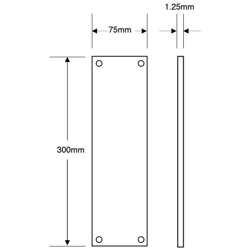 ASEC Push Pad Panic Latch