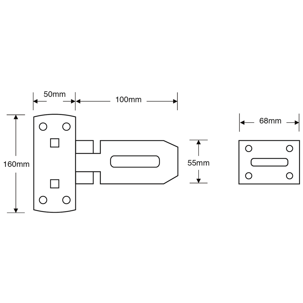 ASEC Vertical Locking Bar