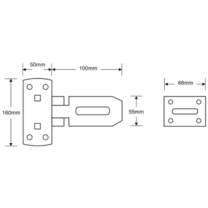 ASEC Vertical Locking Bar