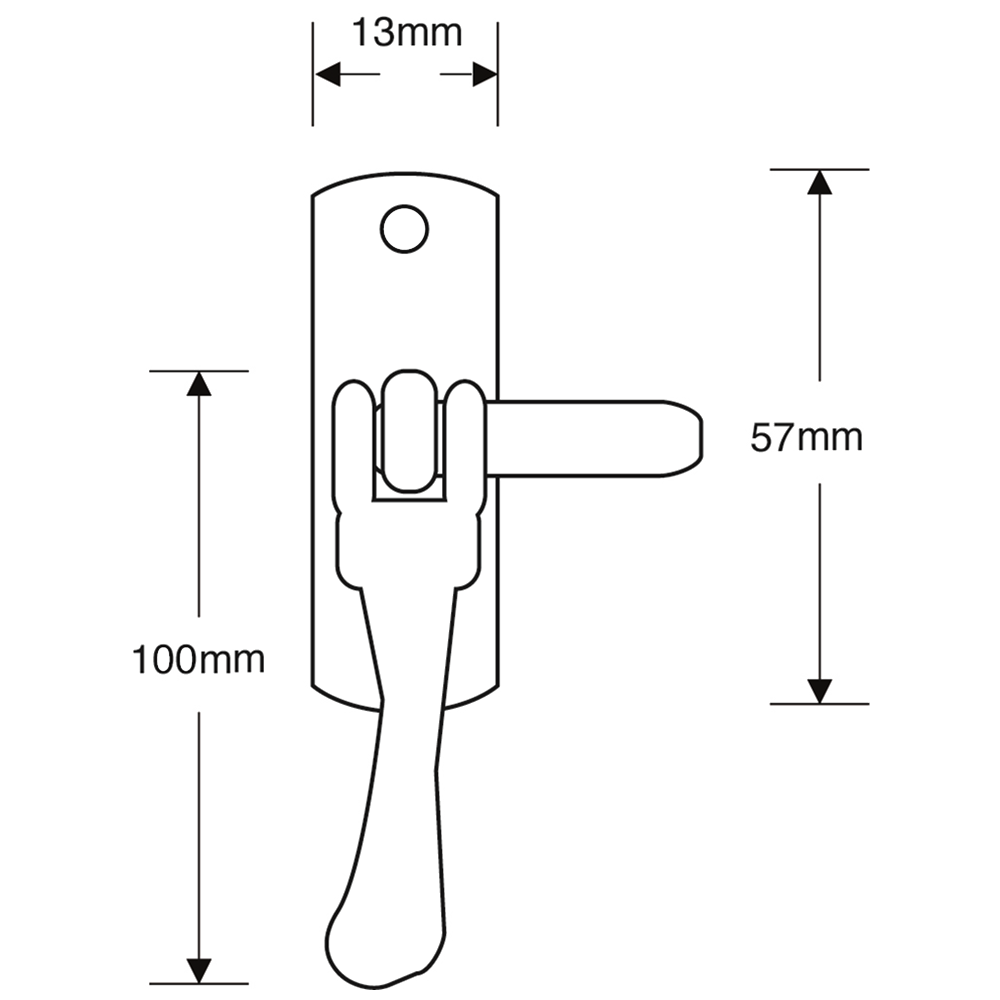 ASEC Victorian Casement Fastener