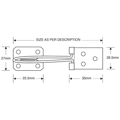 ASEC Wire Hasp & Staple