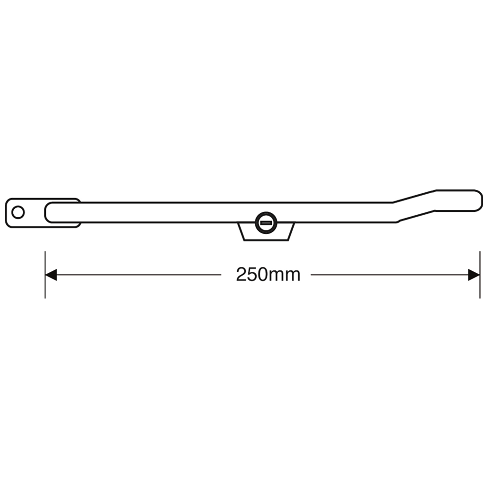 ASEC Locking Window Casement Stay