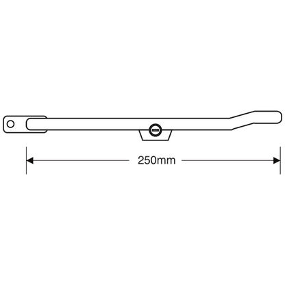 ASEC Locking Window Casement Stay