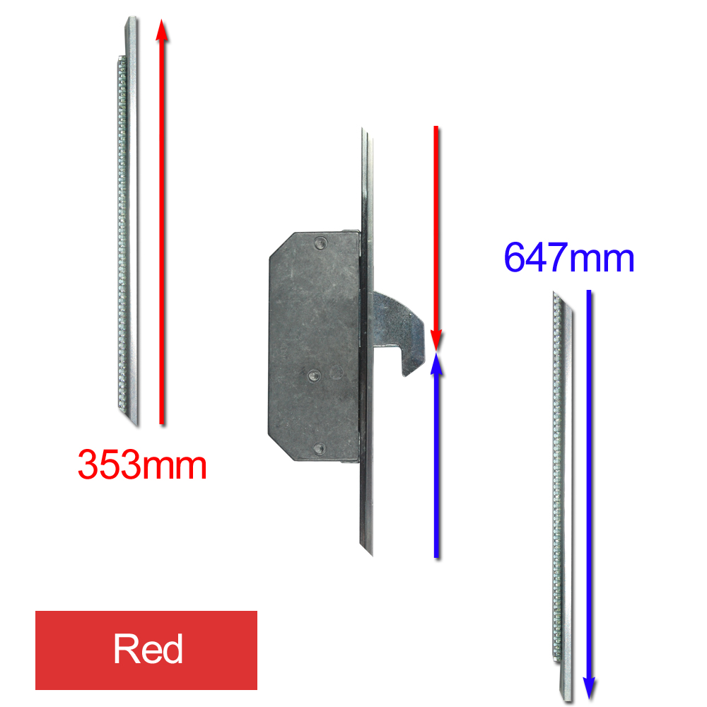 ASEC Modular Repair Lock Locking Point Extensions (UPVC Door) - 2 Hook