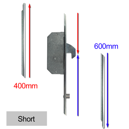 ASEC Modular Repair Lock Locking Point Extensions (UPVC Door) - 2 Hook & 2 Roller