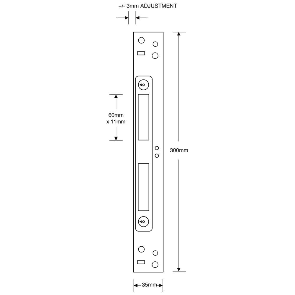 ASEC Modular Repair Lock Keep - Centre