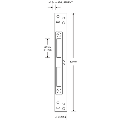 ASEC Modular Repair Lock Keep - Centre