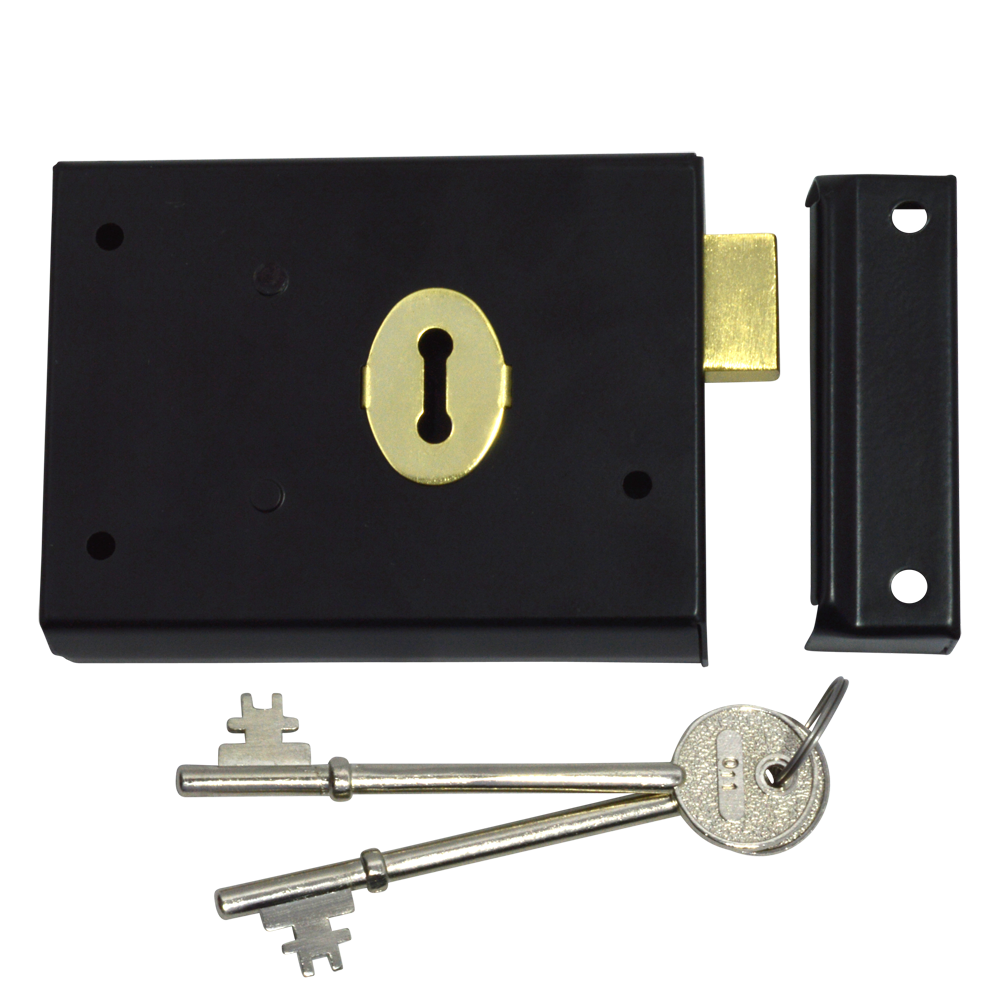 ASEC 1 Lever Double Handed Rim Deadlock - 100mm