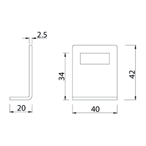 ASEC Cubicle Angled Keep