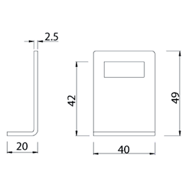 ASEC Cubicle Angled Keep