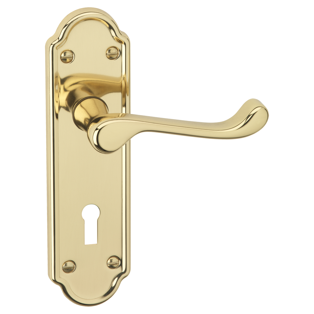 ASEC URBAN San Francisco Lever on Plate Lock Door Furniture