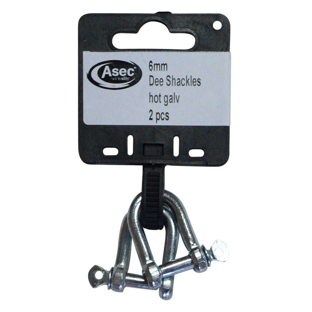 ASEC Steel Dee Shackles