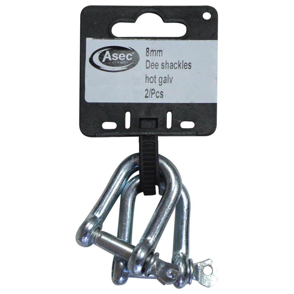 ASEC Steel Dee Shackles