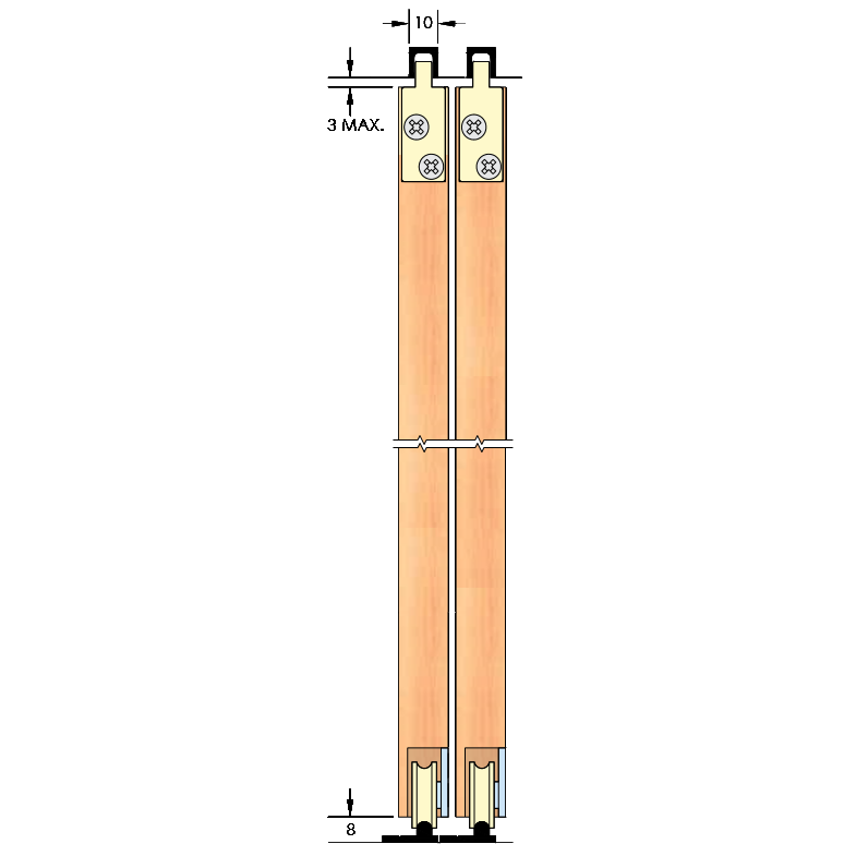 ASEC Sliding Timberoll Gear