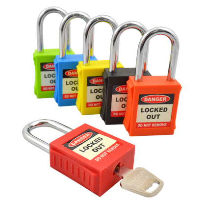 ASEC Safety Lockout Tagout Padlock