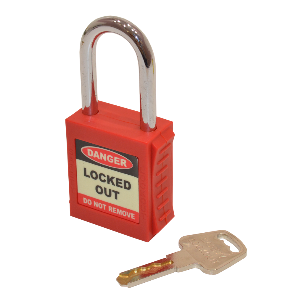 ASEC Safety Lockout Tagout Padlock